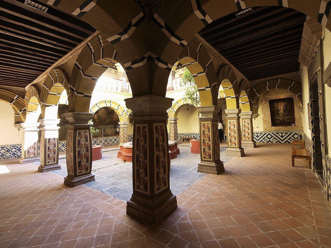 Antiguo Convento de Santa María de Los Angeles,  conocido como Convento de Churubusco hoy Museo de las Intervenciones. Ciudad de Mexico