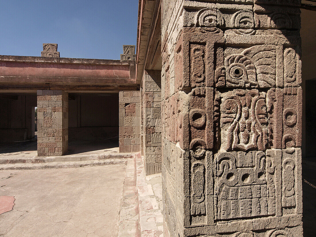 Quetzalpapalotl Palace. Teotihuacan,  México.