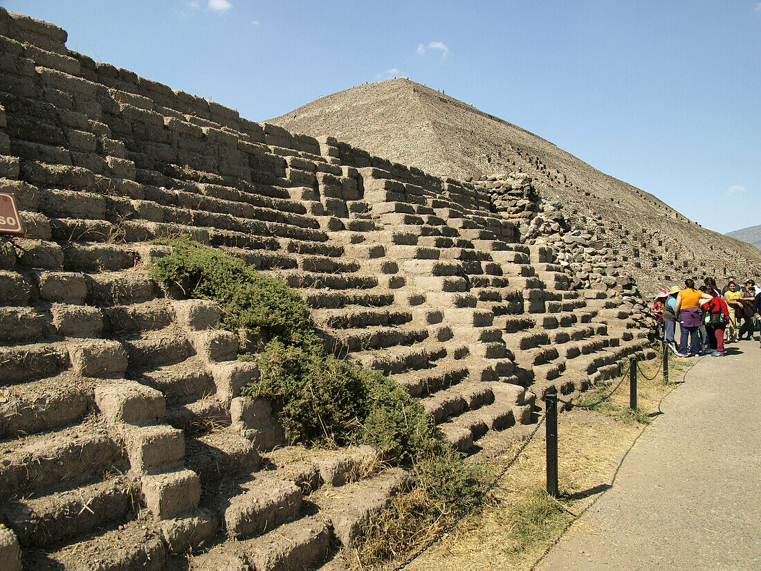 Pyramid of the Sun. Teotihuacán. México.