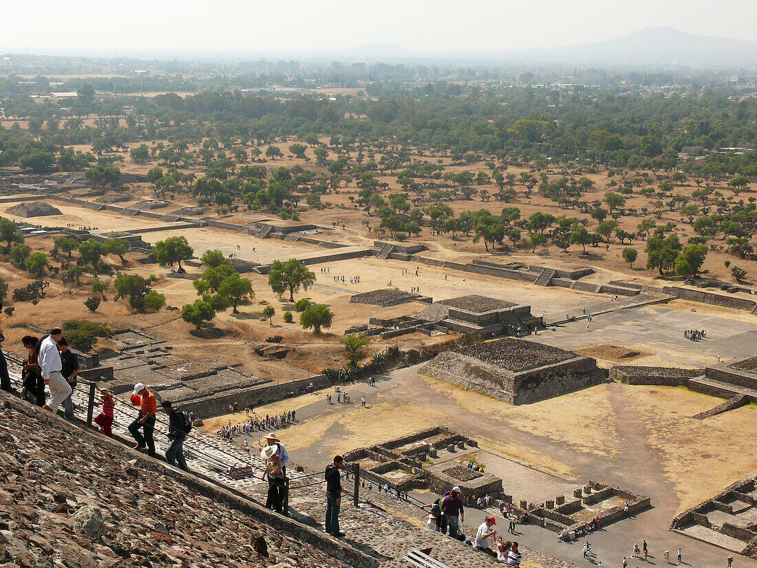 Pyramid of the Sun. Teotihuacán. México.