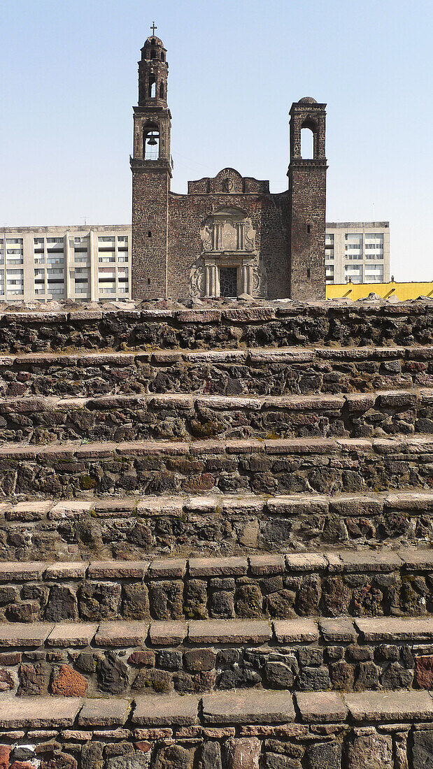 Tlatelolco Archaeological site. Ciudad de México.