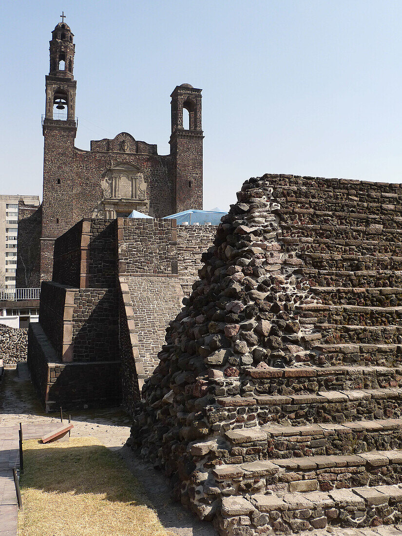 Tlatelolco Archaeological site. Ciudad de México.