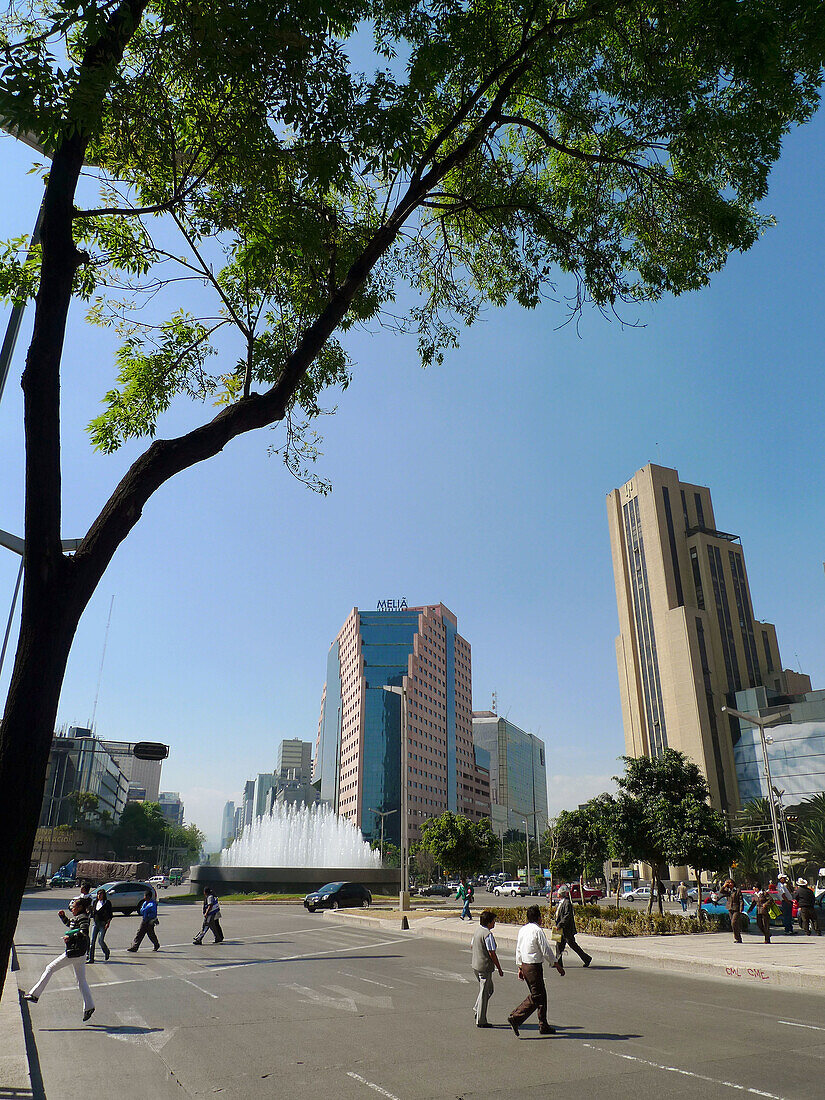 Paseo de la Reforma. Ciudad de México.