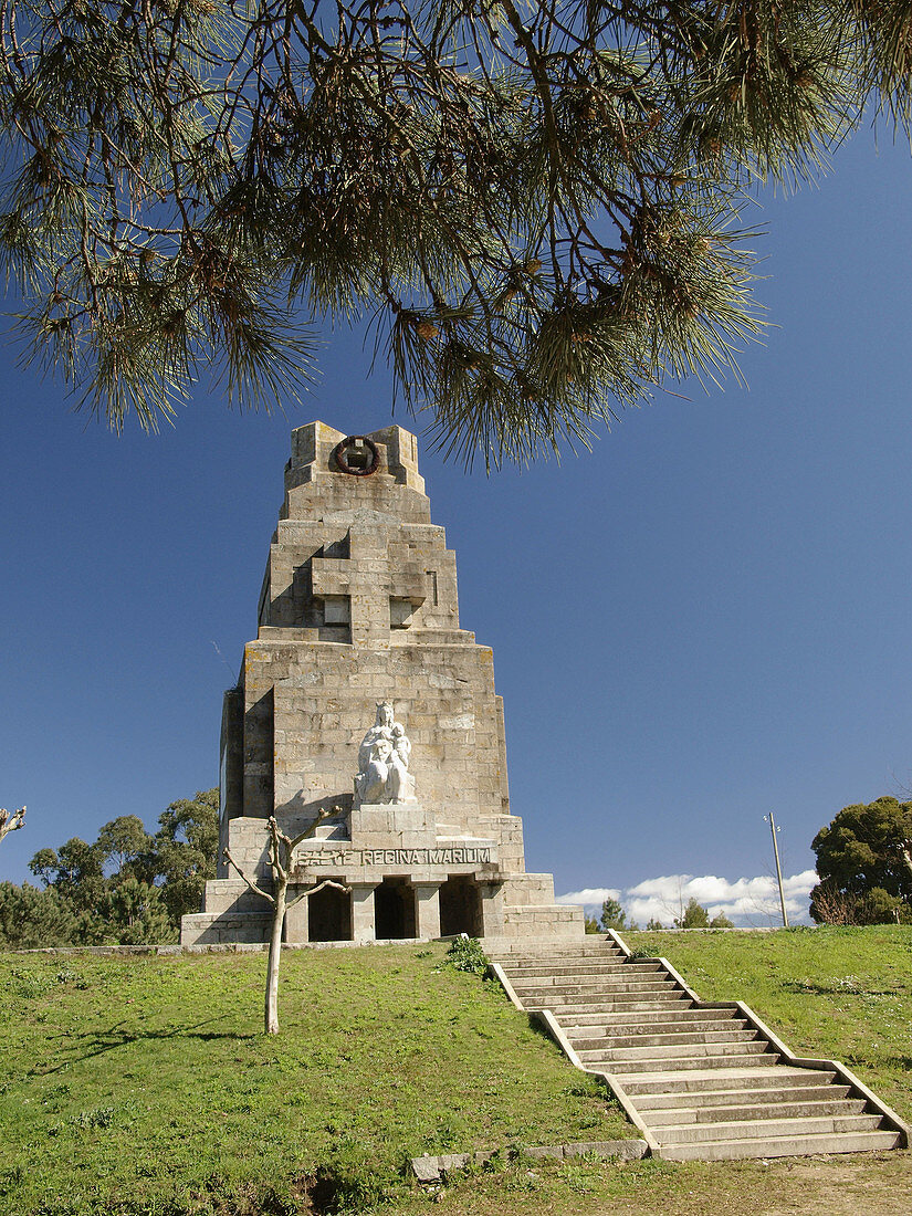 Monumento a la Marina. Monte Ferro. Galicia. España.