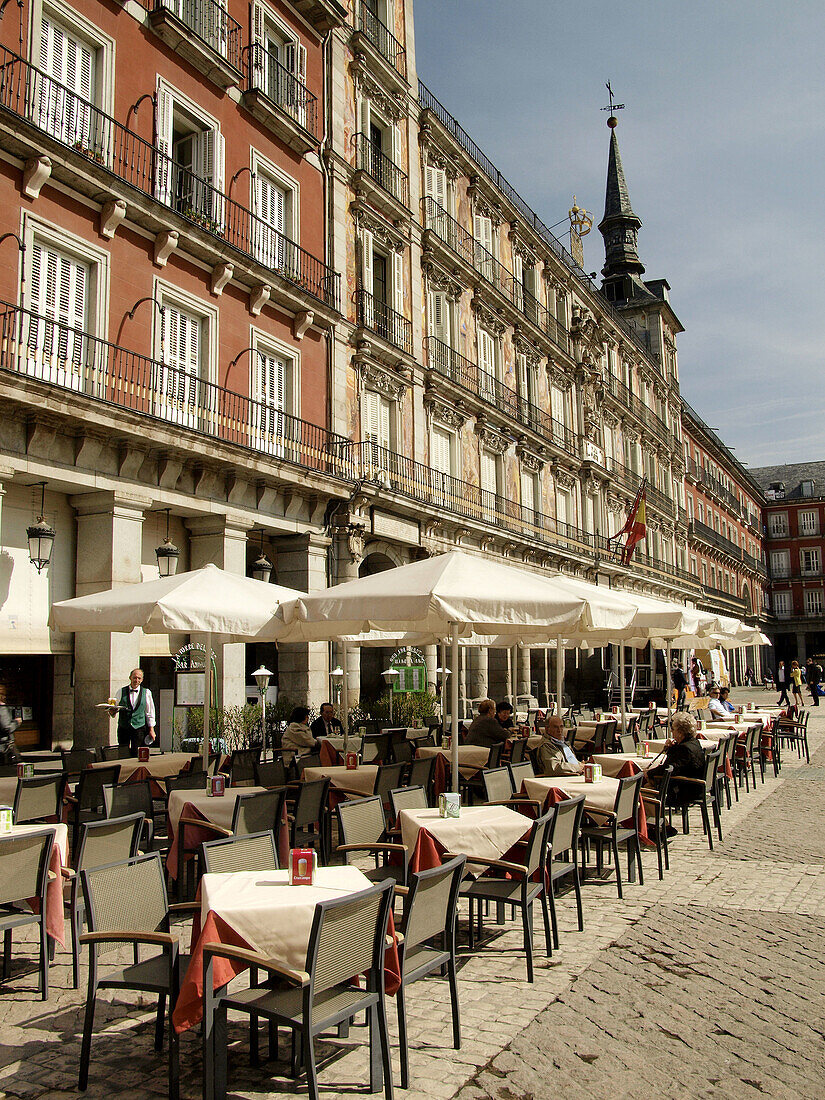 Plaza Mayor. Madrid,  España