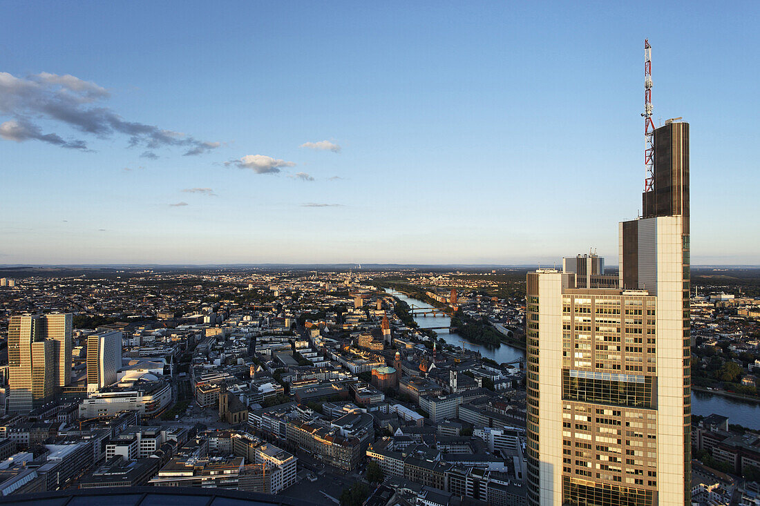 Commerzbank Tower, Frankfurt am Main, Hessen, Deutschland