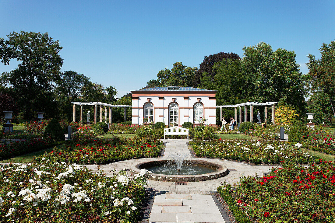 Palm garden, Frankfurt am Main, Hesse, Germany