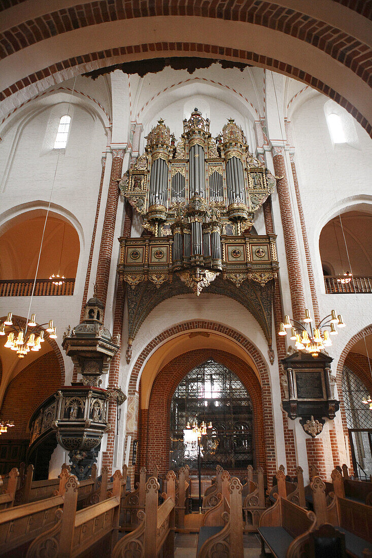 Roskilde Cathedral,  Roskilde,  Zealand,  Denmark