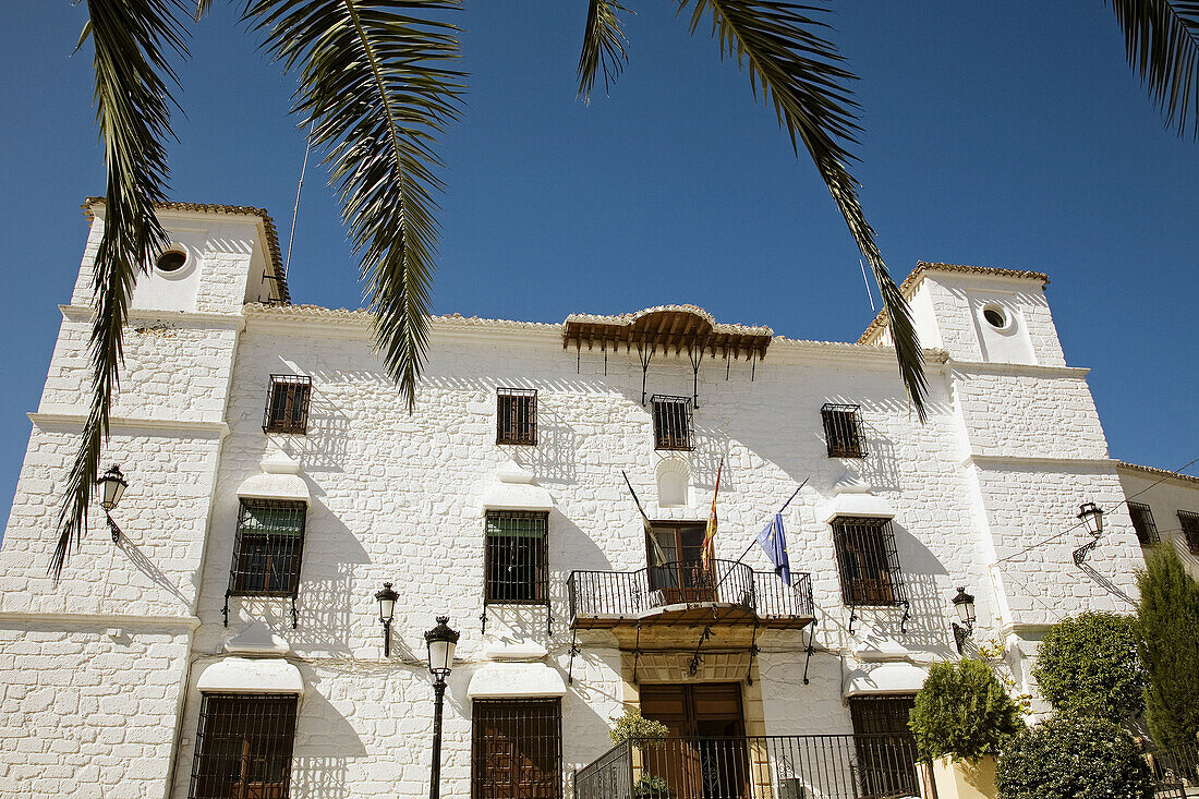 Town Hall former manor house,  Montefrio. Granada province,  Andalusia,  Spain
