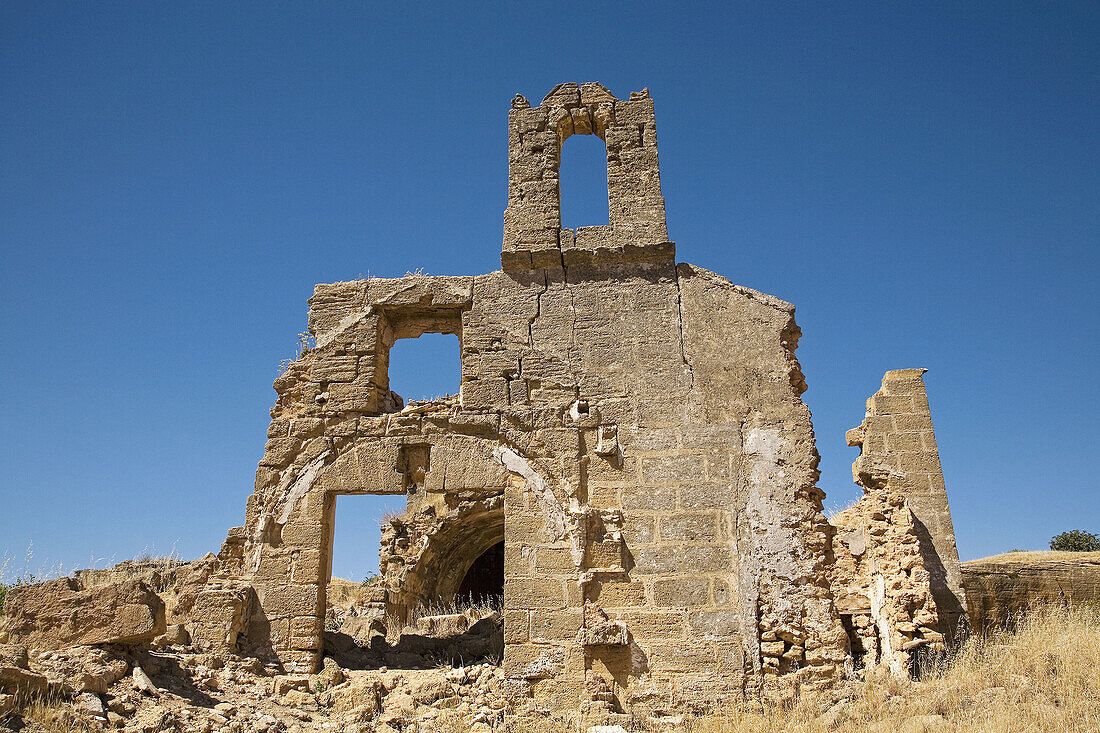 Ruins of old chapel,  Osuna. Sevilla province,  Andalucia,  Spain