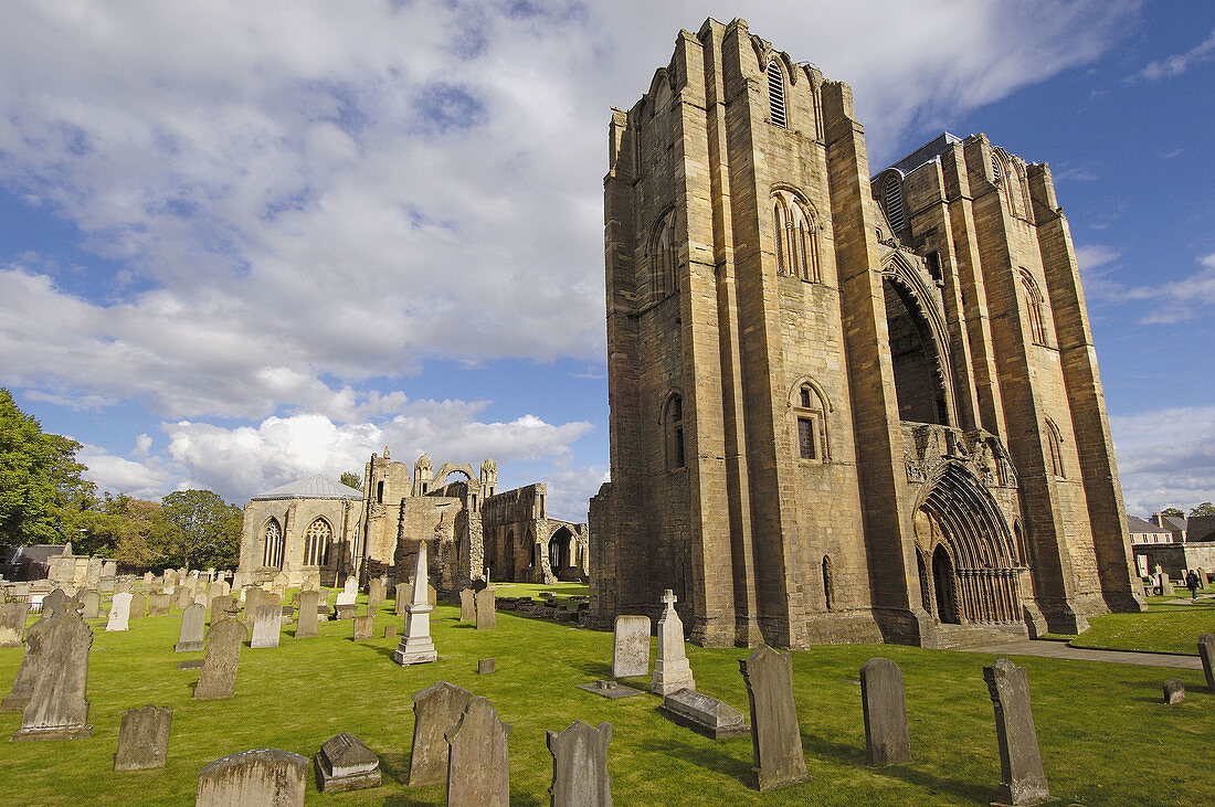 Ruins of Elgin Cathedral(S. XIV). Elgin. Aberdeenshire. Scotland. U.K.