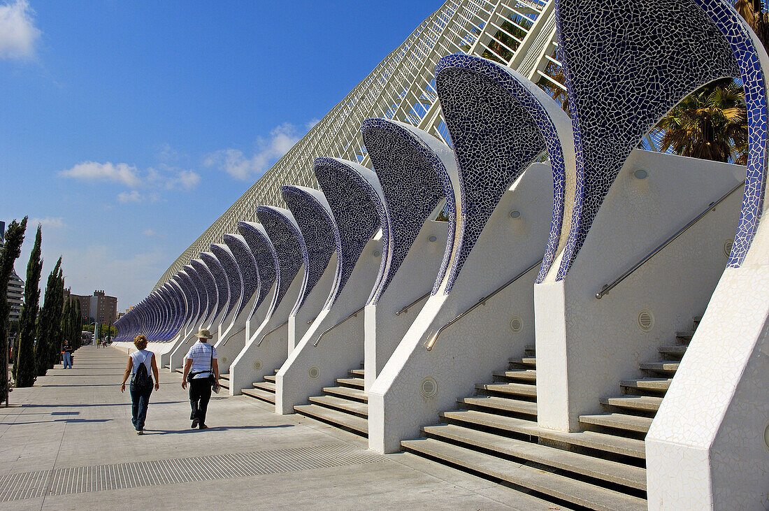 L´ Umbracle, by S Calatrava City of Arts and Sciences Comunidad Valenciana Valencia Spain