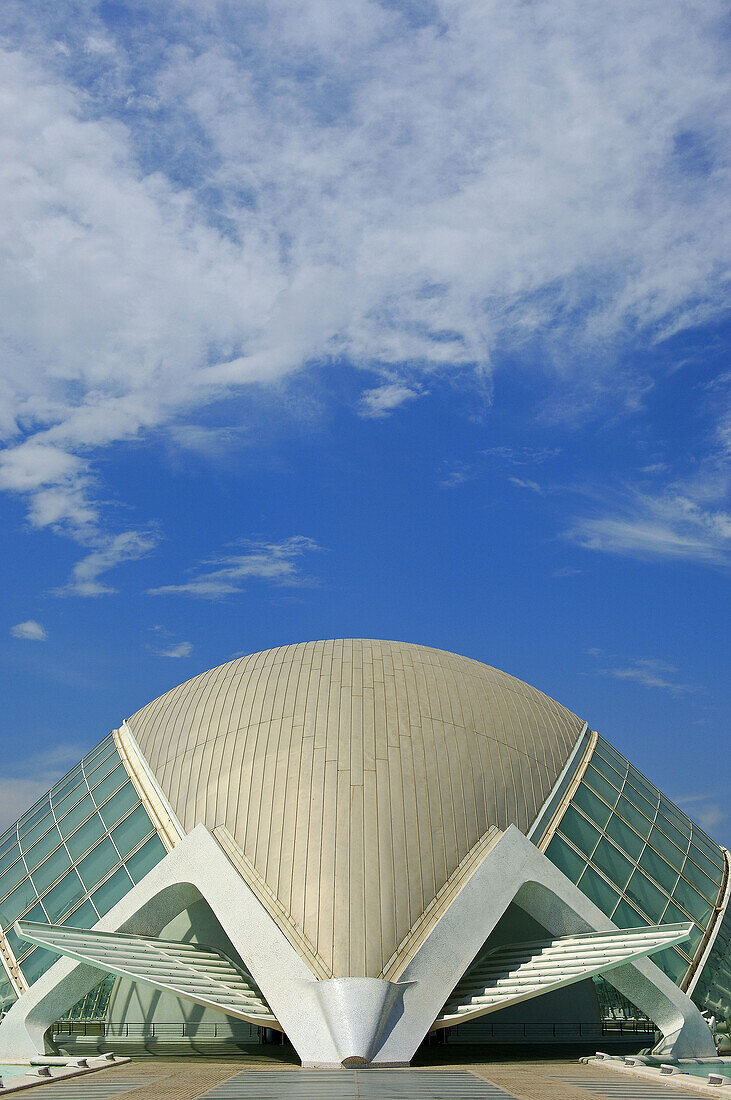 L´ Hemisferic,  by S Calatrava City of Arts and Sciences Comunidad Valenciana Valencia Spain