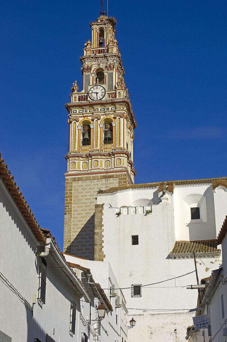 Santa Maria de la Encina church Burguillos del cerro Badajoz province Extremadura Spain