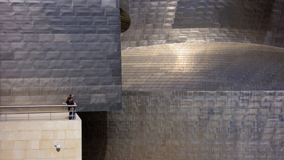Museo Guggenheim. Bilbao. País vasco. España. Europa.
