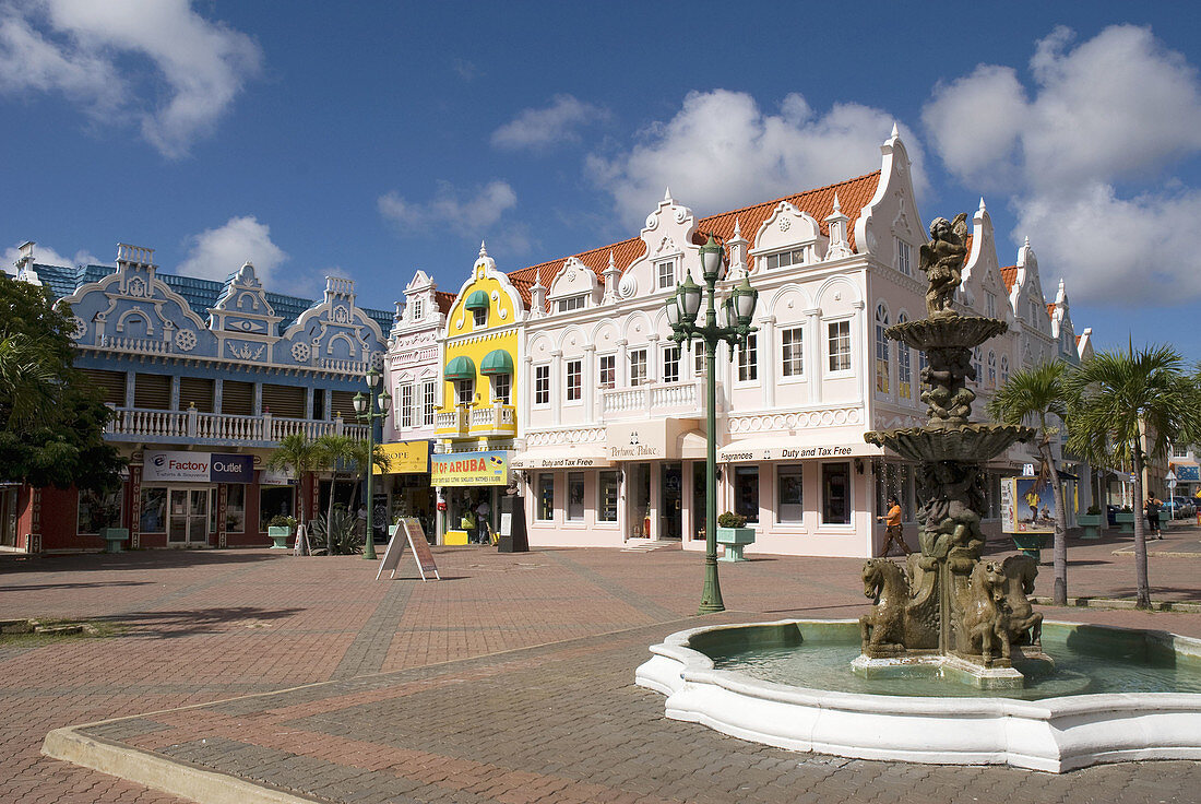 Aruba, Caribe, City, Color, Colour, Store, T70-838131, agefotostock 