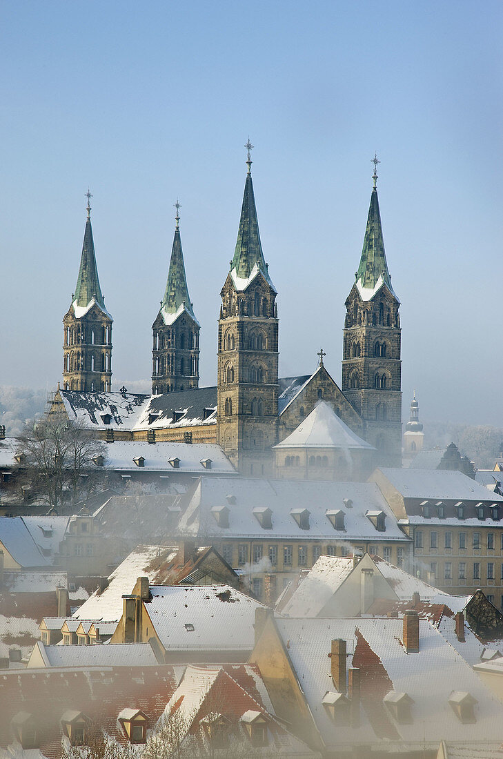 Blick Richtung Dom-Bamberg