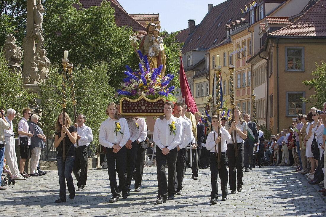 Frohnleichnamsprozession,  Bamberg