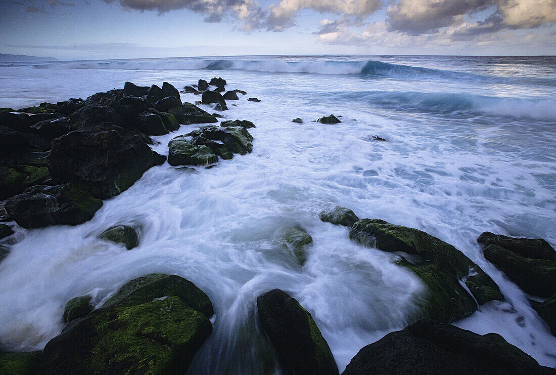 Beach and Surfer on Maui