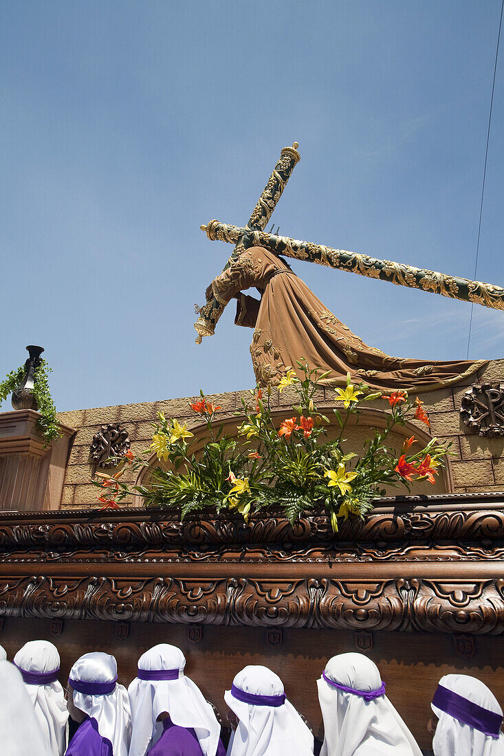 Guatemala,  Antigua,  Semana Santa procession