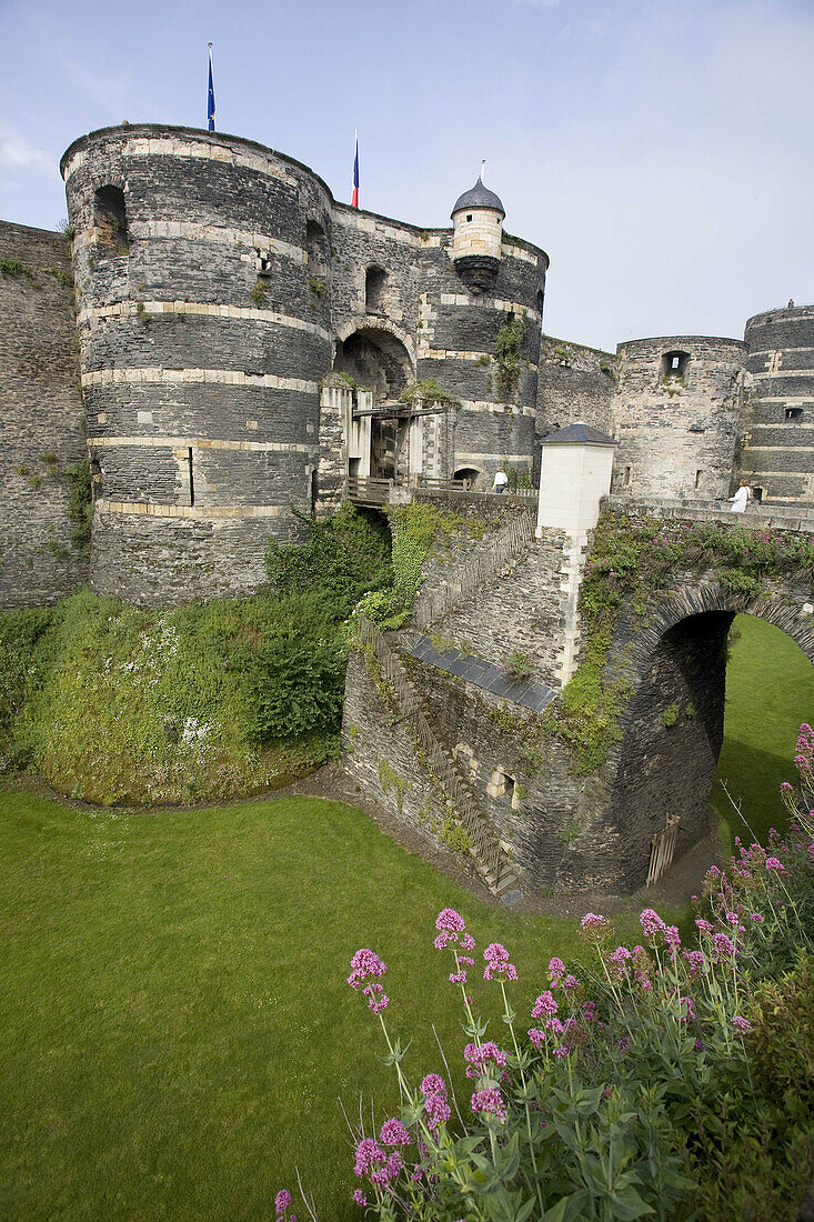 FRANCE.LOIRE VALLEY. ANGERS. CASTLE