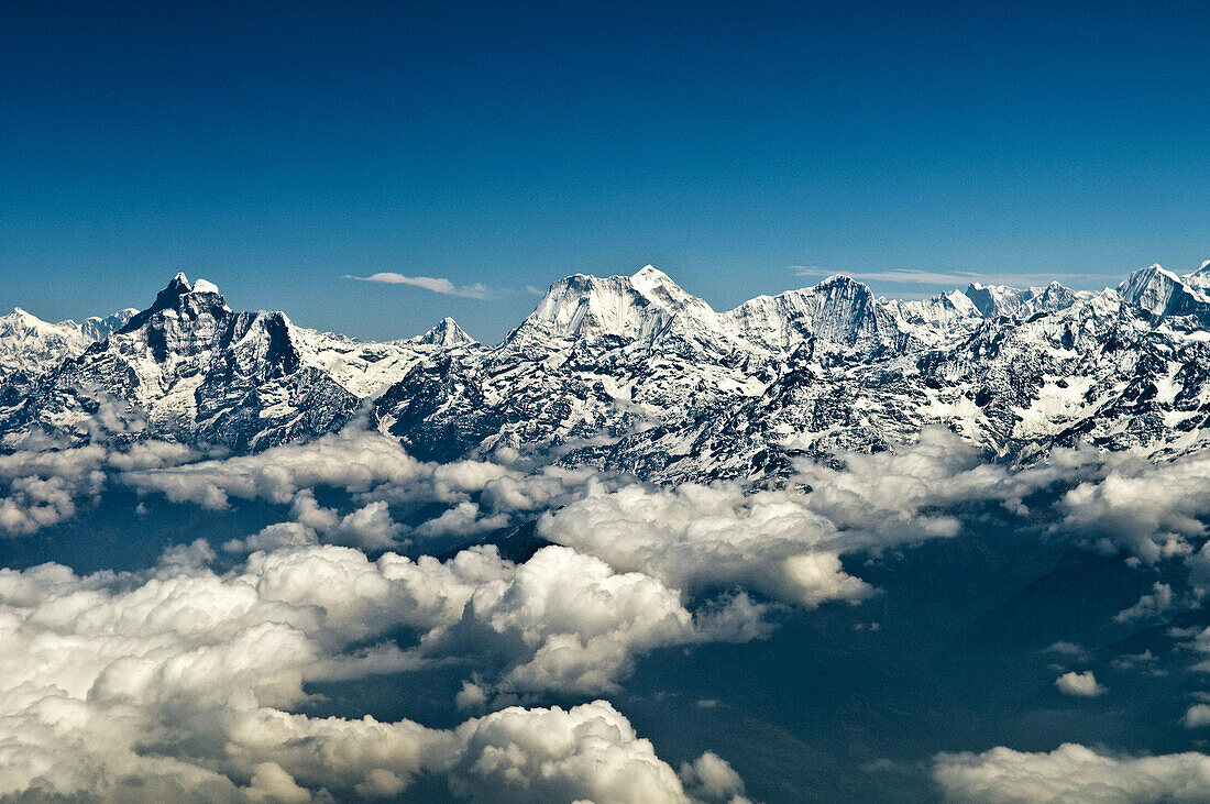 Mount Everest range- the Himalayas