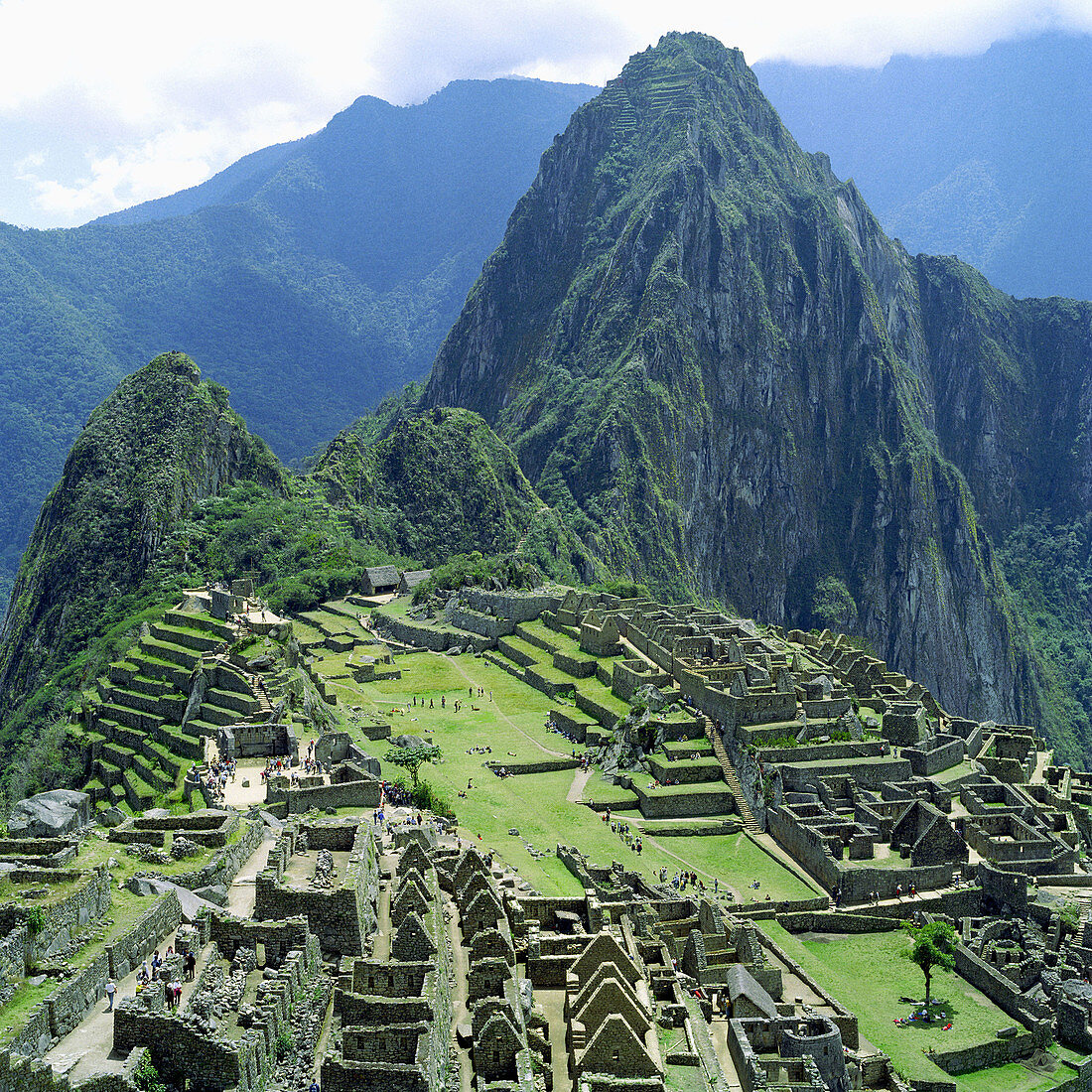 Inca Ruins,  Machu Picchu,  Peru