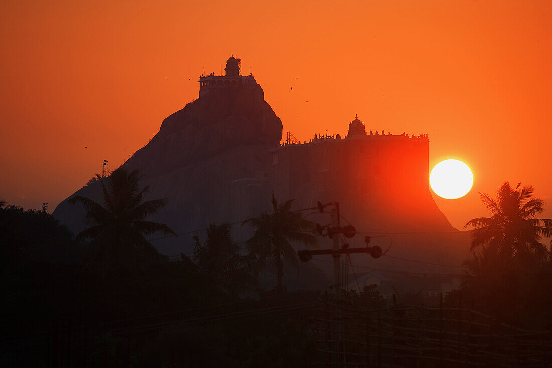 Rock Fort Temple,  Tiruchirappalli Trichy,  Tamil Nadu,  India
