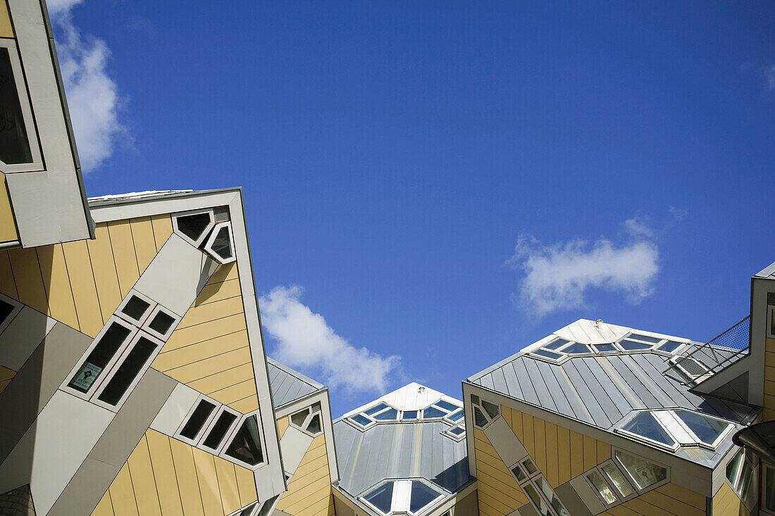 Cubic Houses Kubuswoning by Piet Blom,  Rotterdam,  The Netherlands