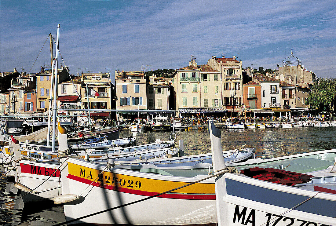 Port,  Cassis. Bouches-du-Rhône,  France