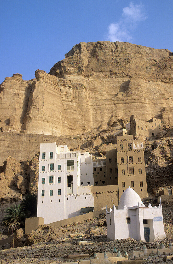 VILLAGE OF AL KHUREIBA,  WADI DO´AN,  HADRAMAWT,  YEMEN