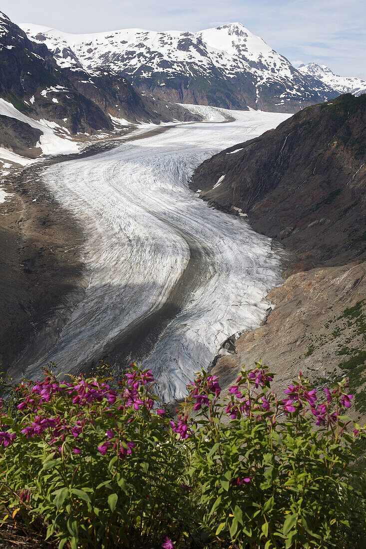 Salmon Gletscher / Salmon Glacier / British Columbia,  Canada,  USA