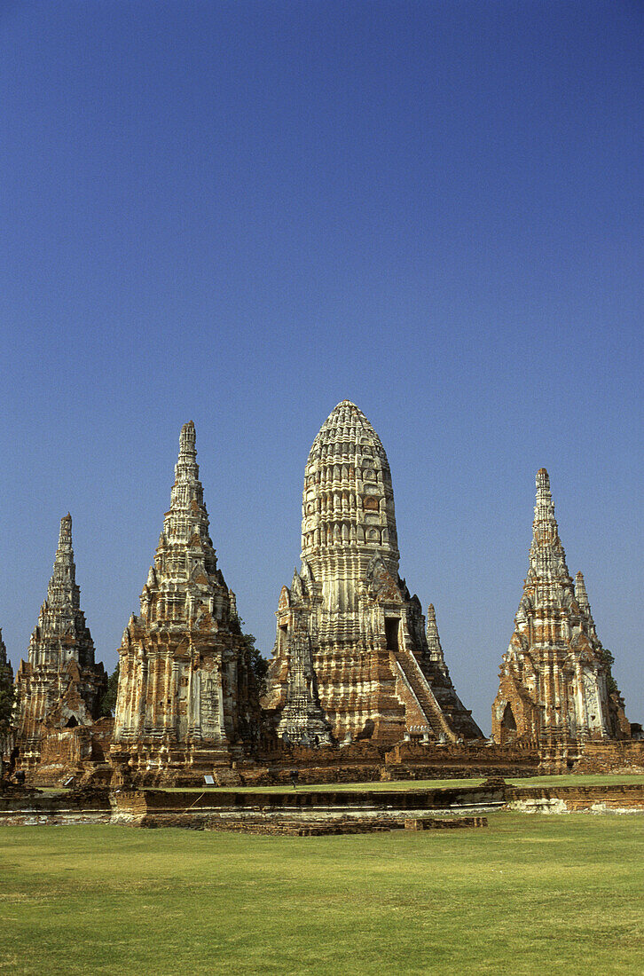 Thailand,  Ayuthaya,  Wat Chai Wattanaram