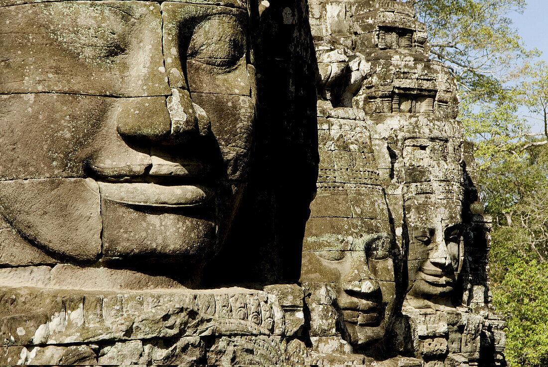 Bayon temple,  Angkor,  Cambodia