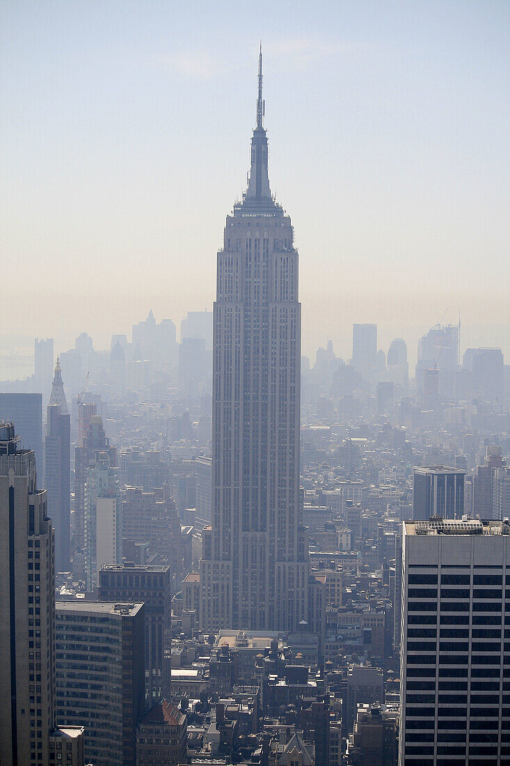 Empire State Building,  Manhattan,  New York City,  USA