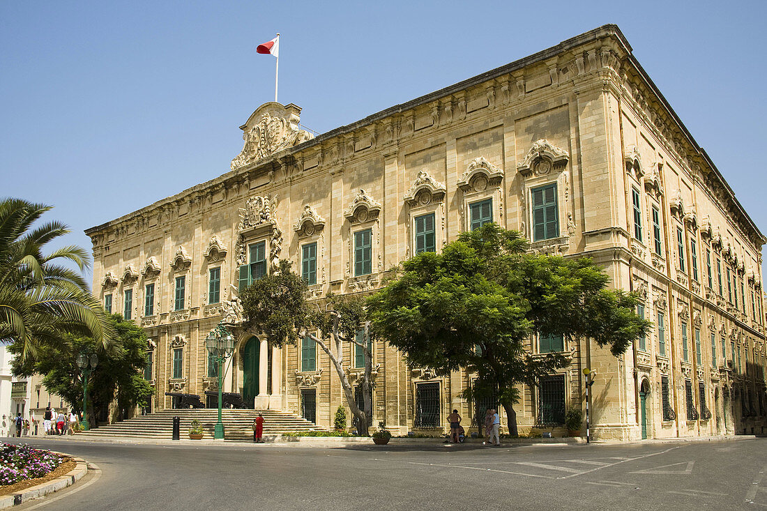 Auberge de Castille et Leon,  The Prime Minister’s office,  Castille Place,  Valletta,  Malta
