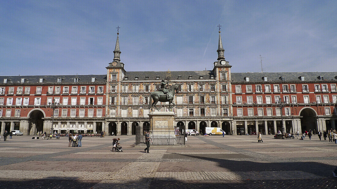 Plaza Mayor. Madrid,  España