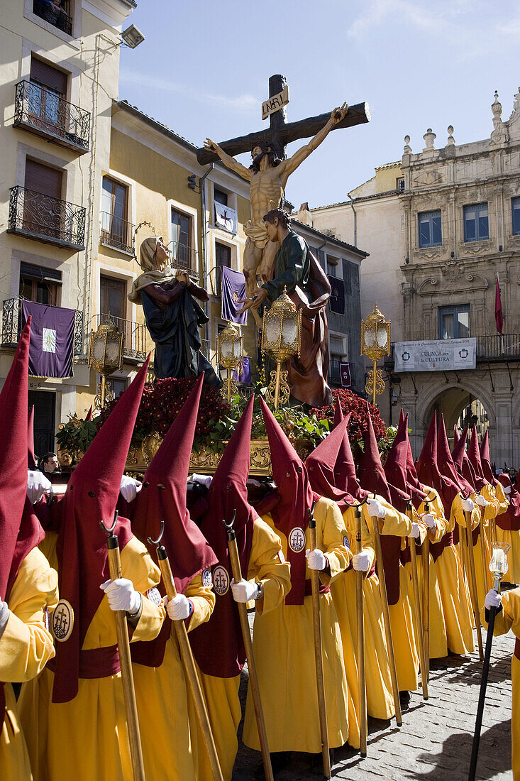 Cuenca Semana Santa Procesión de Viernes Santo Castilla la Mancha España