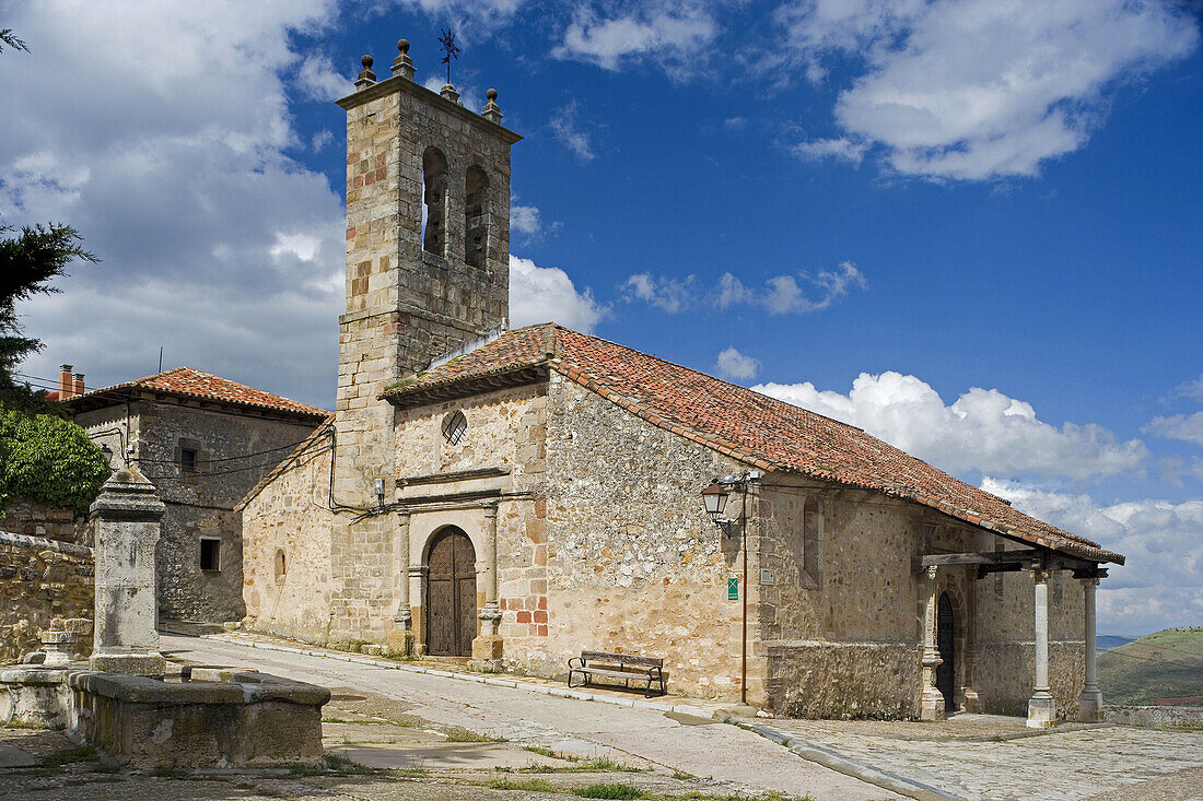 Iglesia de San Gil Museo parroquial Atienza,  provincia de Guadalajara,  Castilla la Mancha,  Spain Ruta de Don Quijote Camino del Cid