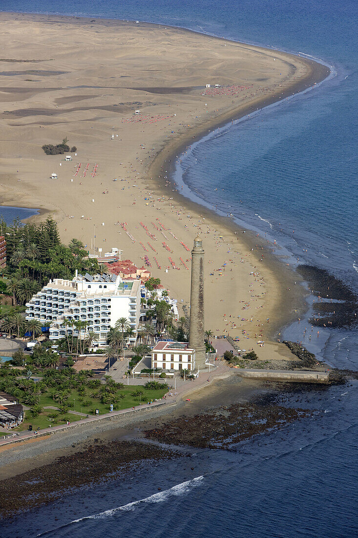 Faro de Maspalomas (Leuchtturm), Gran Canaria, Kanarische Inseln, Spanien