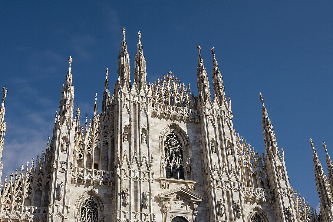 Il Duomo,  Milan,  Italy,  Madonnina  Gold