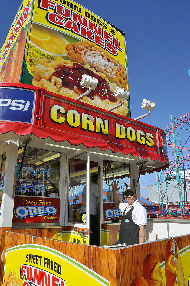 Midway at Florida State Fairgrounds fairTampa