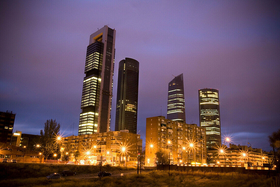 business area in Madrid