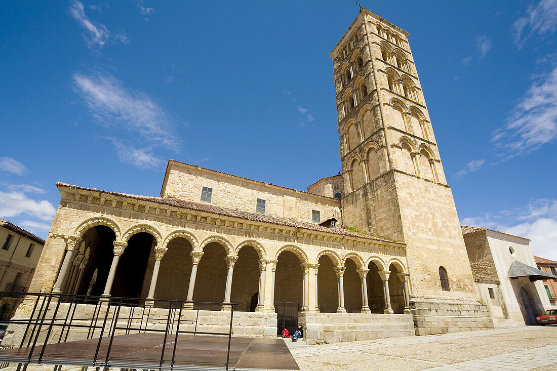 Romanesque church of San Esteban,  Segovia. Castilla-Leon,  Spain