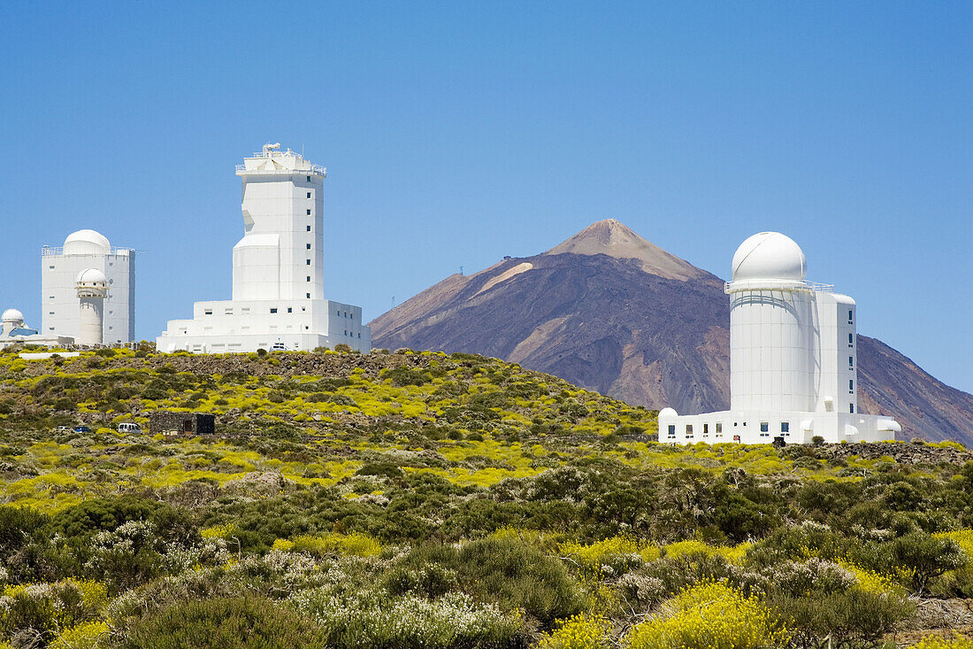 Teide astronomical observatory. Tenerife,  Canary Islands. Spain
