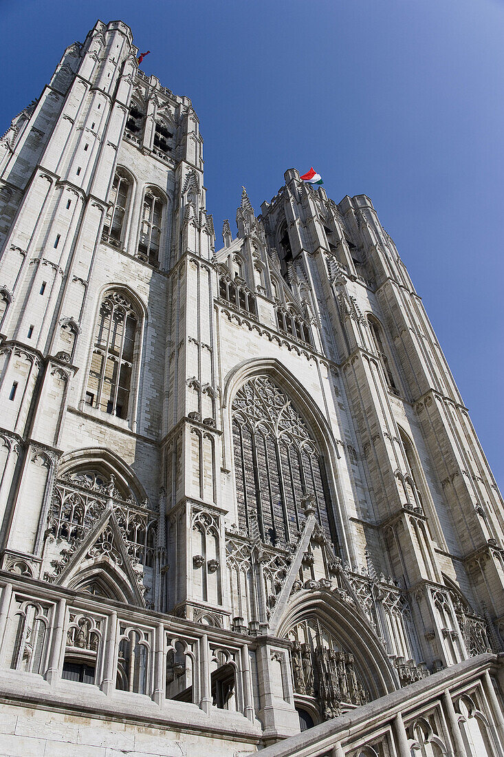 St Michel et Ste-Gudule Cathedral,  Brussels,  Belgium