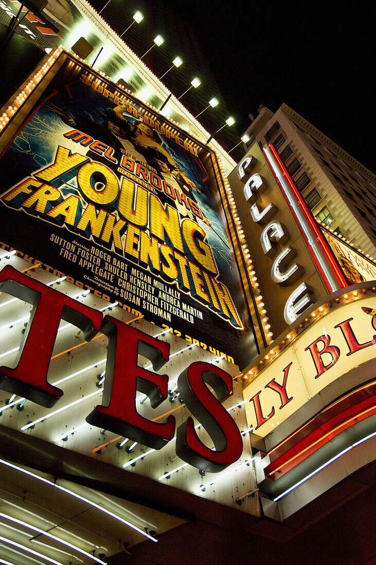 Times Square,  Theatre District billboards,  New York,  USA,  2008