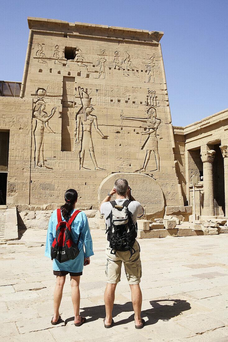 Egypt Upper Nile Island of Philae Isis Temple