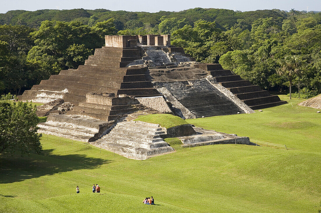 Mexico Tabasco Comalcalco Precolumbian Maya Archaeological Site