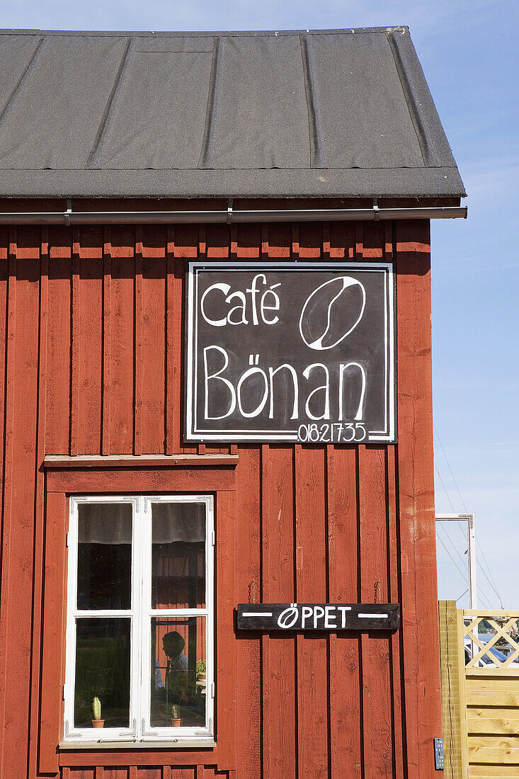 Finland,  Aland Island,  Mariehamn,  Maritime quarter Bonan Coffee